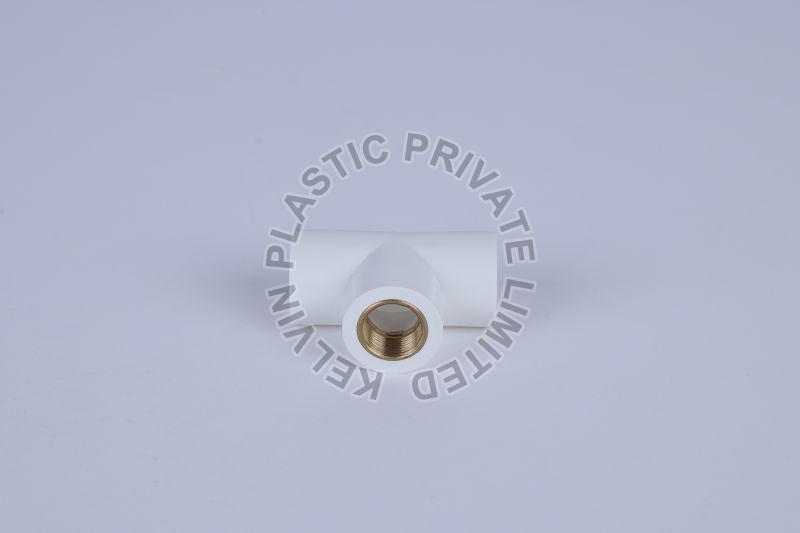 Kelvin UPVC Brass Tee