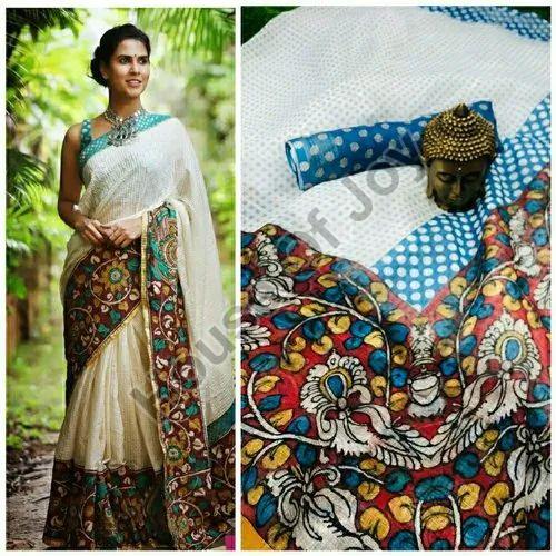 Digital Printed Pure Linen Sarees