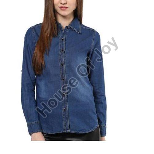 Ladies Denim Shirt