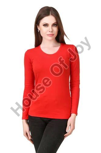 Ladies Full Sleeve T-Shirt