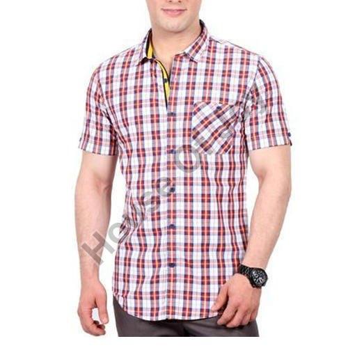 Mens Half Sleeves Shirt