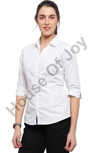 White Plain Ladies Shirt