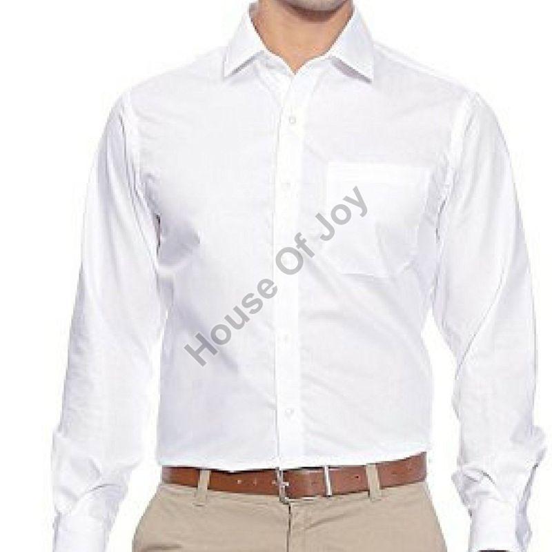 White Plain Mens Shirt