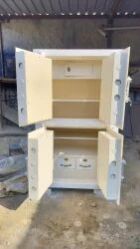 White Double Door Tijori