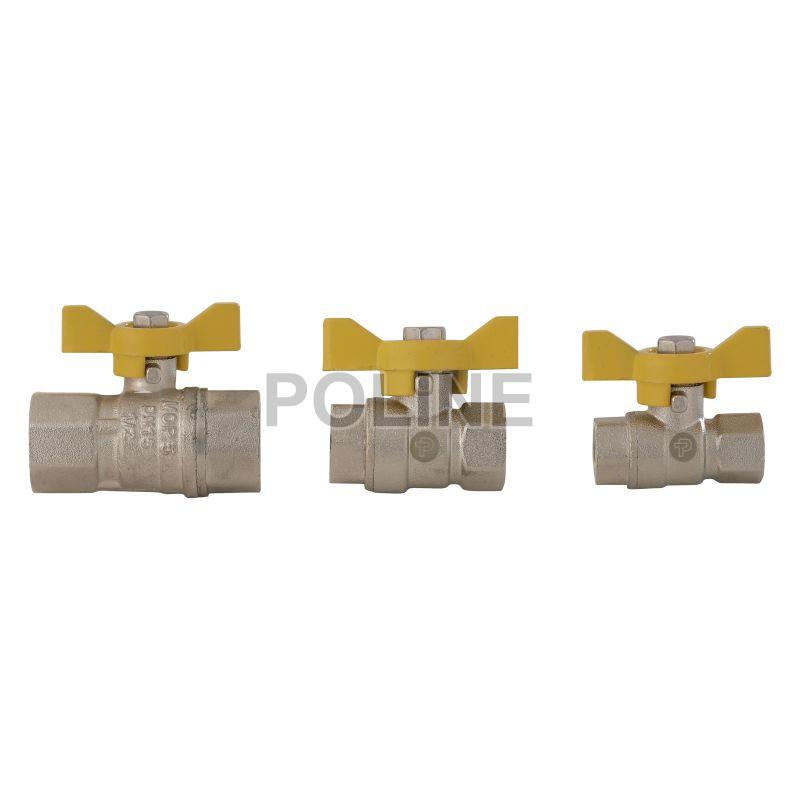 Butterfly Handle Gas Valve