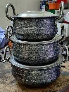 Round Aluminium Kadhai