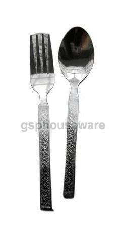 Stainless Steel Spoon & Fork