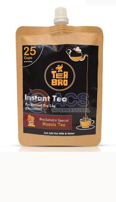 Tea Bro Masala Tea Pre Brewed Tea Liquid Pouch