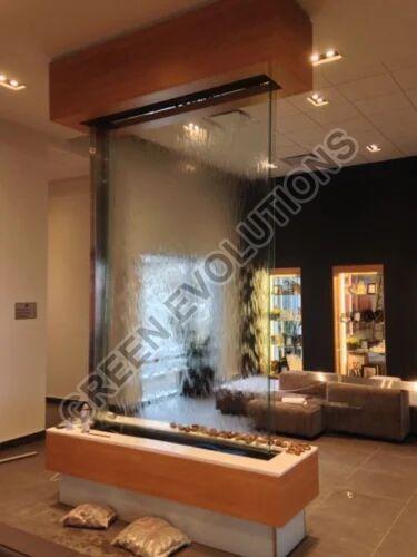 Indoor Glass Wall Fountain Installation Service