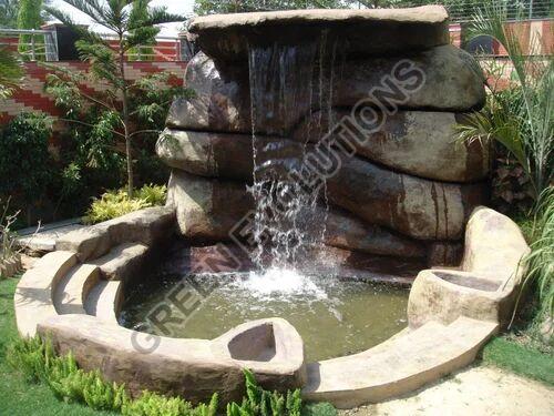 Outdoor Waterfall Fountain