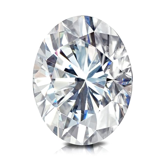 GIA Certified CVD Lab Grown Solitaire Oval Diamonds