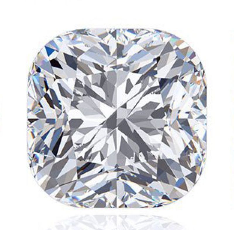 IGI Certified CVD Lab Grown Solitaire Cushion Cut Diamonds