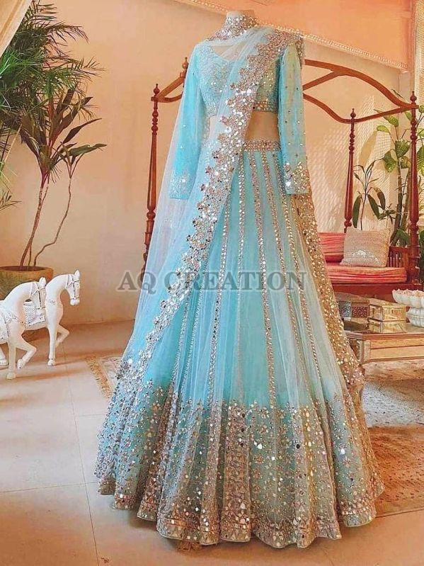 Blue Party Wear Lehenga Choli