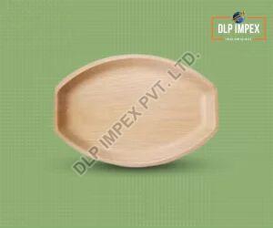 14x10 Inch Oval Areca Palm Leaf Tray