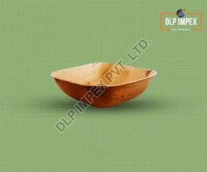 3 Inch Square Areca Palm Leaf Bowl