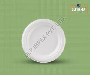 7 inch Round Sugarcane Bagasse Plate