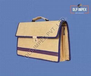 Rectangular Jute Office Bag