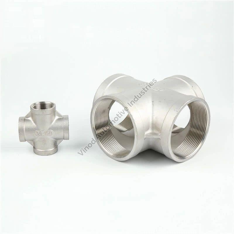 Aluminium Pipe Cross Fitting