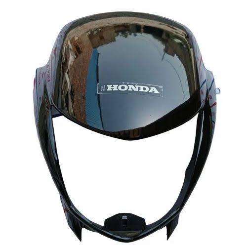 Honda Dream Neo Black Headlight Visor