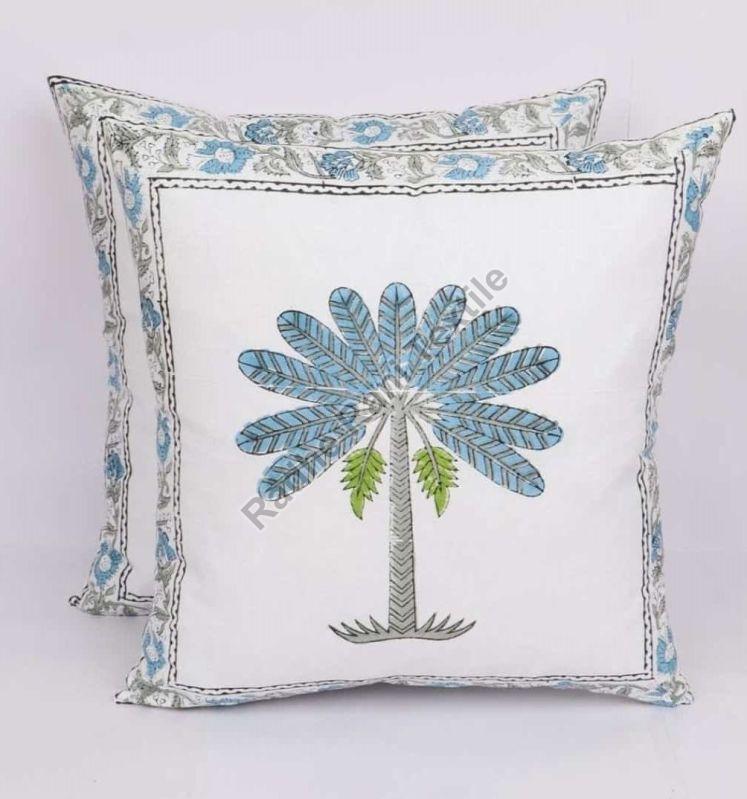 Hand Block Printed Pillow Cover