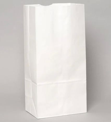 White Plain Paper Pouch