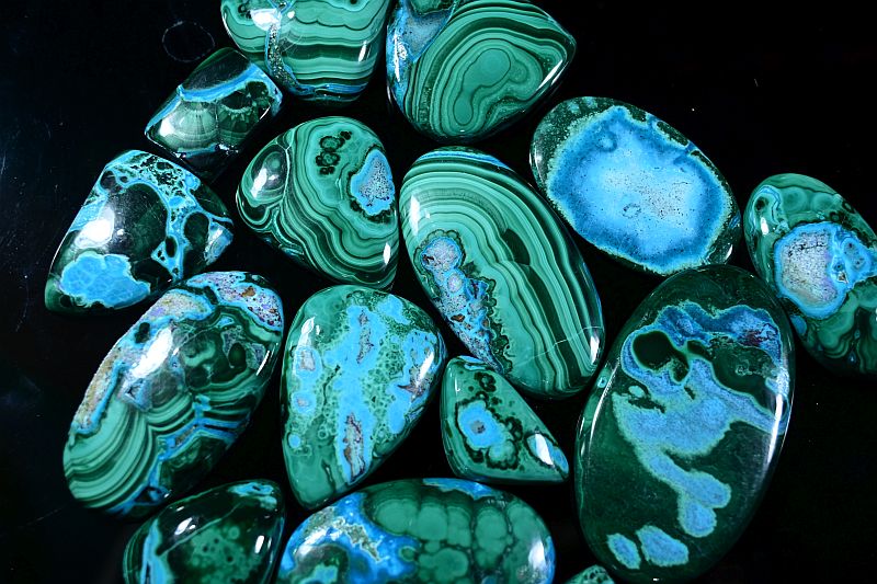 Malachite Chrysocolla Gemstone