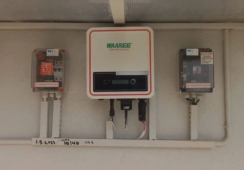 4KW Waaree Solar Grid Tie Inverter