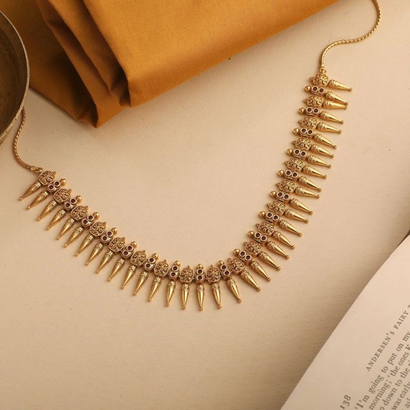 Gold Plated Silver Necklace