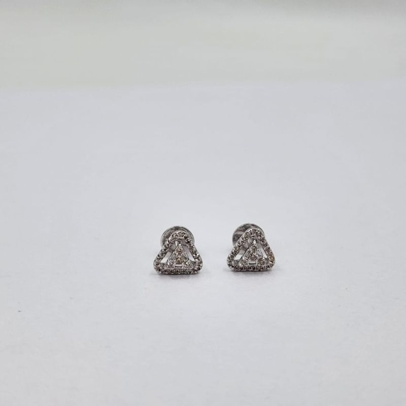JC11 Diamond Gold Earrings
