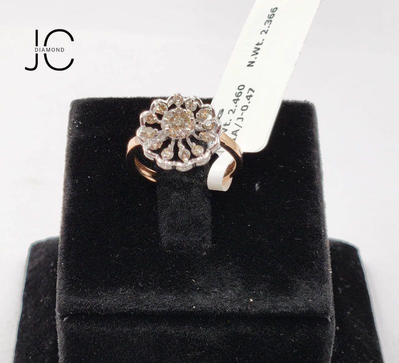 JCLR14 Ladies Gold Diamond Ring