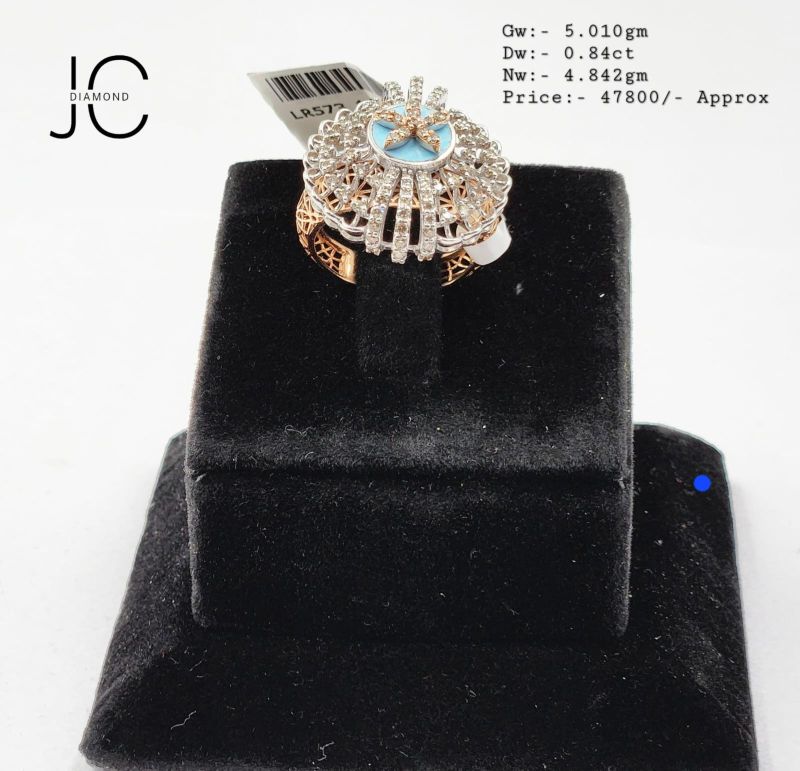 JCLR5 Ladies Gold Diamond Ring
