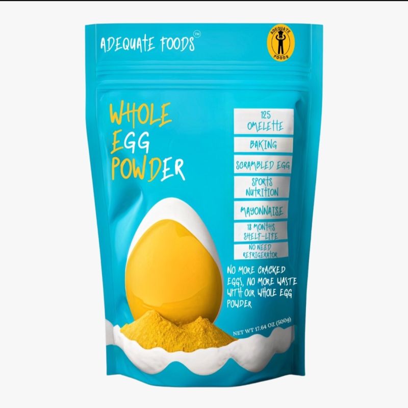 500 gm Adequate Foods Whole Egg Powder