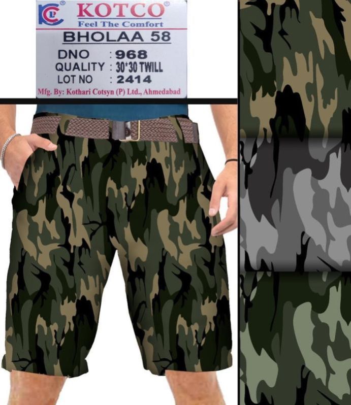 Military Shorts  Fabric