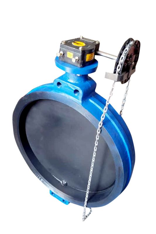 Chain Wheel Operated Butterfly Valve