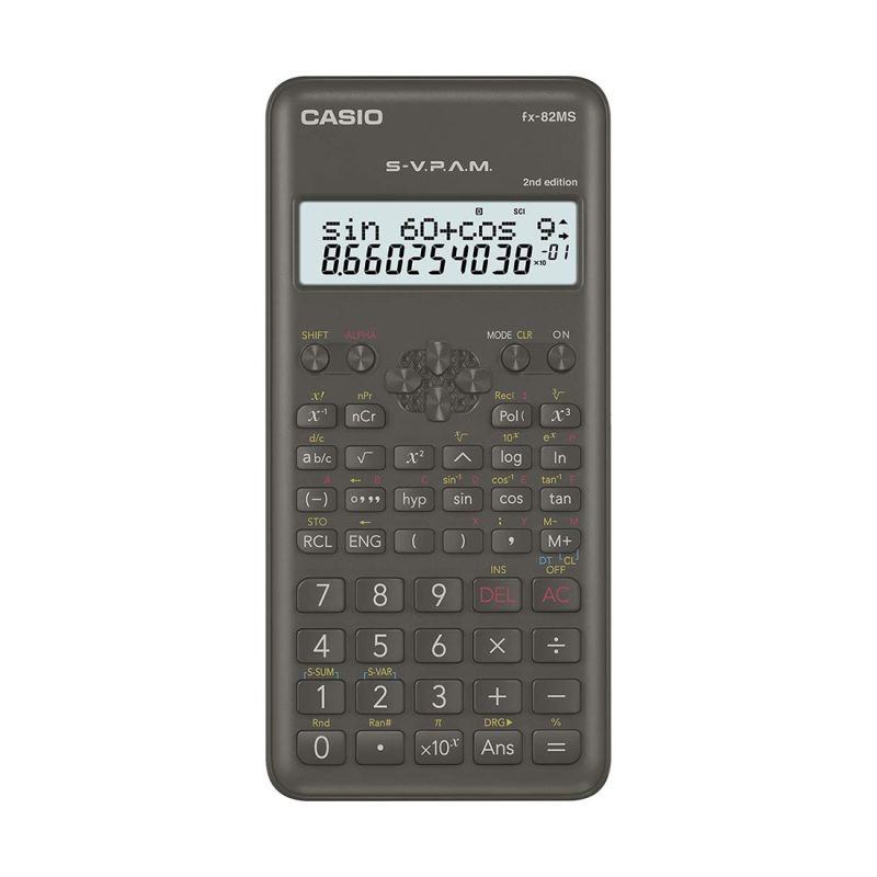Casio Calculator Fx 82 Ms