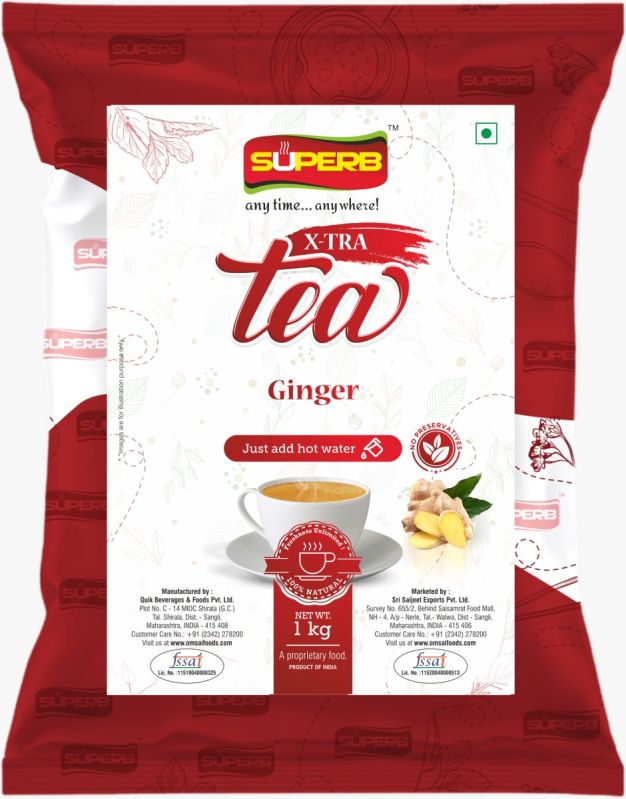 1Kg Superb X-Tra Ginger Tea Premix