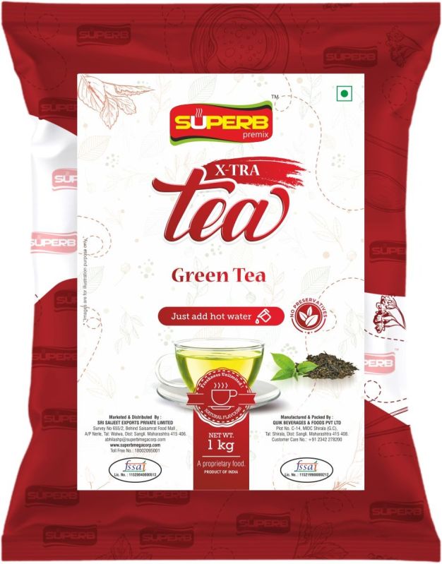 1Kg Superb X-Tra Green Tea Premix