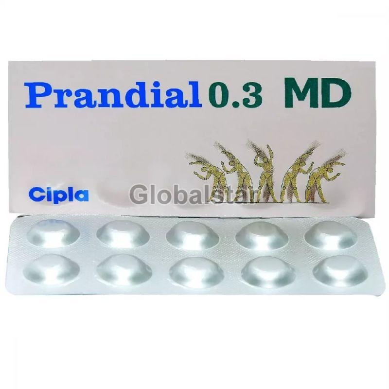 Prandial 0.3mg MD Tablets