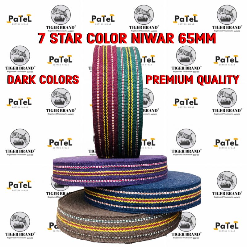 7 Star Color Cotton Niwar