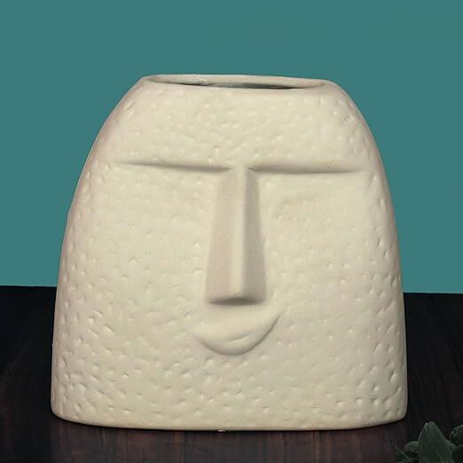 Ceramic Face Vase