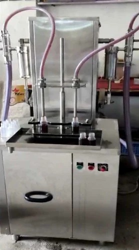double head liquid filling machine