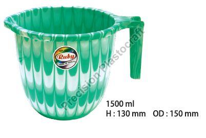1500ml Double Color Plastic Mug