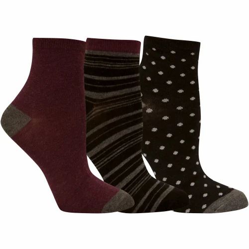 Printed Cotton Full Length Socks