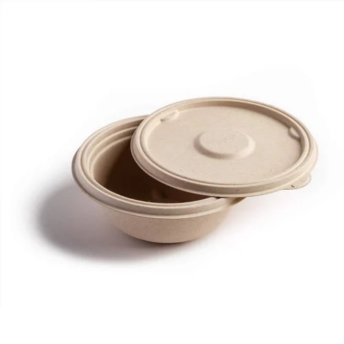 500 ml Disposable Round Bagasse Bowls