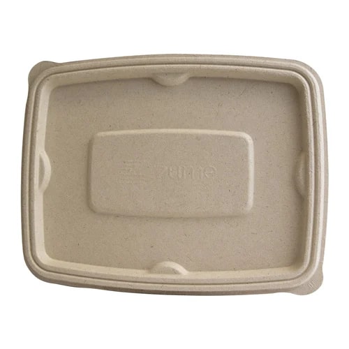 90 mm Bagasse Container  Lids