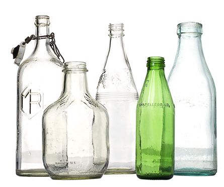 Empty Customized Glass Bottles