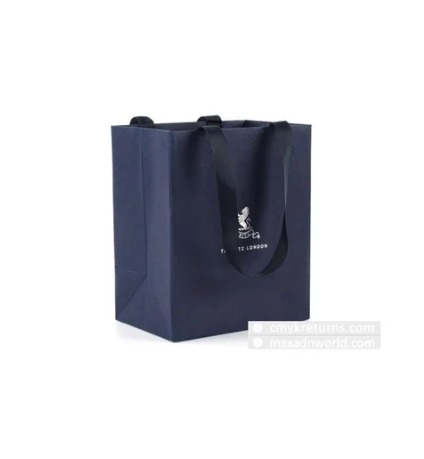 Blue Paper Bags