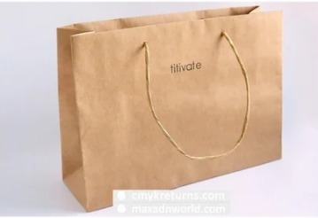 Brown Paper Shopping Bags