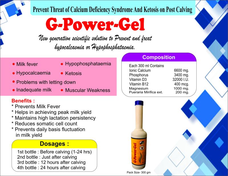 G-Power Calcium Ionic Gel