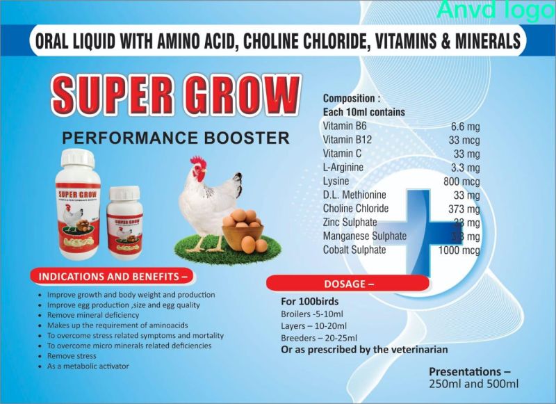 Super Grow Animal Feed Supplement